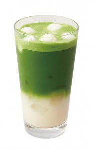抹茶白あんしるこ　白玉入り